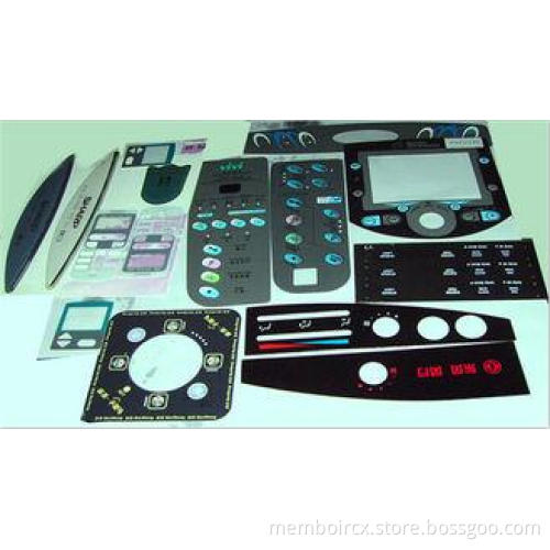 Concave - convex Membrane Switch Keyboard for Security syst